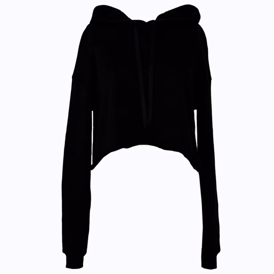 Women´s Cropped Fleece Hoodie