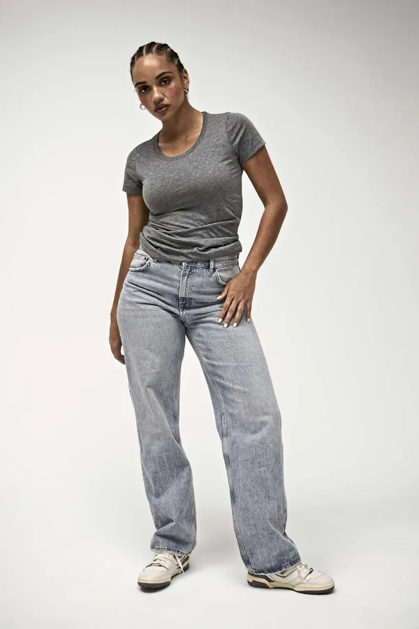Triblend Crew Neck T-Shirt Woman
