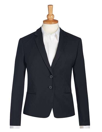 Brook Taverner Slim Fit Blazer mit 2 Knöpfen, Black 4R(32), BR600