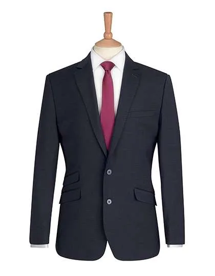 Brook Taverner Slim Fit Sakko mit Brustleistentasche, Charcoal 44R(54/56), BR602