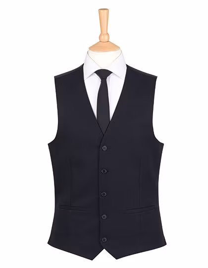 Brook Taverner Anzugweste Mercury mit schlankem Schnitt, Black XS, BR671