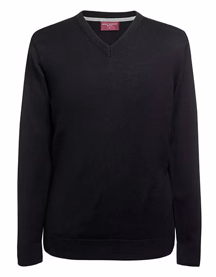 Pull Col V Boston pour Homme