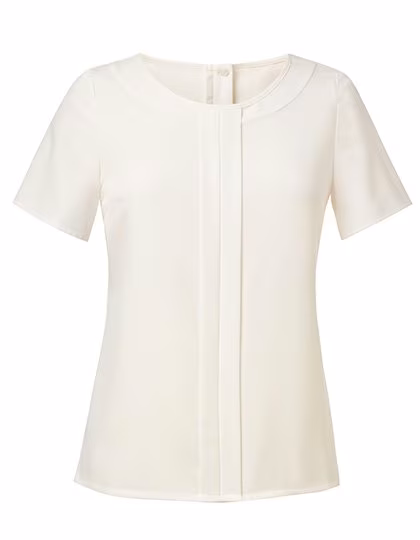 Brook Taverner Damenbluse Felina mit Reißverschluss, Cream 8 (36), BR801