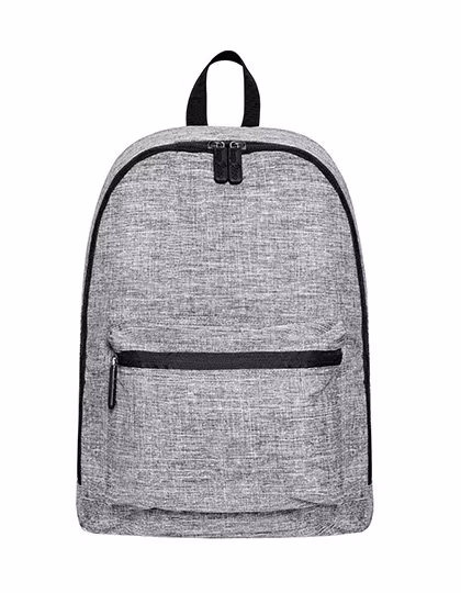 Bags2Go Daypack Manhattan in Grey Melange, Grey Melange 39 x 27 x 15.5 cm, BS15273