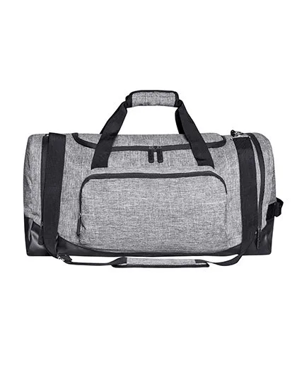 Bags2Go All-Round Sports Bag Atlanta with Laundry Compartment, Grey Melange 58 x 25 x 30 cm, BS15383