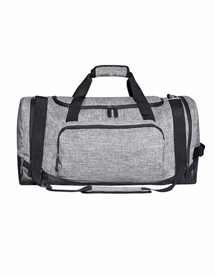 Bags2Go All-Round Sports Bag Atlanta with Laundry Compartment, Grey Melange 58 x 25 x 30 cm, BS15383