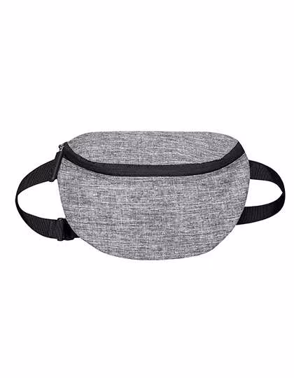 Bags2Go Sac ceinture Chicago en Polyester 600D, Grey Melange 23 x 17 x 6 cm, BS15393