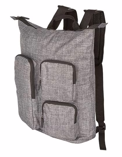 Bags2Go Rucksack Colorado in Grey Melange, Grey Melange 47 x 30 x 13 cm, BS18073