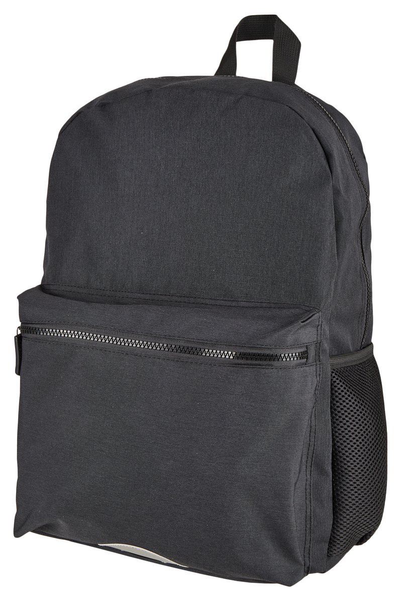 Bags2Go Backpack Ottawa with Ergonomic Shoulder Straps, Black Melange 45 x 32 x 16,5 cm, BS19017