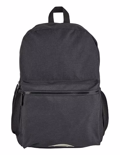 Bags2Go Zaino Ottawa con spallacci ergonomici, Black Melange 45 x 32 x 16,5 cm, BS19017