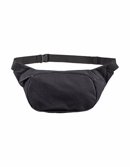 Bags2Go Gürteltasche Toronto aus Snowflake Ripstop, Black Melange 36 x 15 x 7,5 cm, BS19037