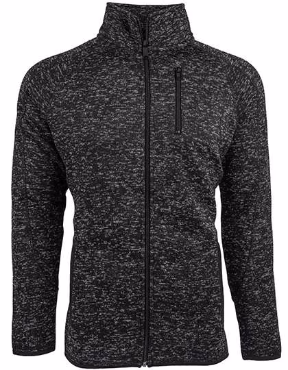 Burnside Veste polaire avec fermeture éclair pour Homme, Heather Red S, BU3901