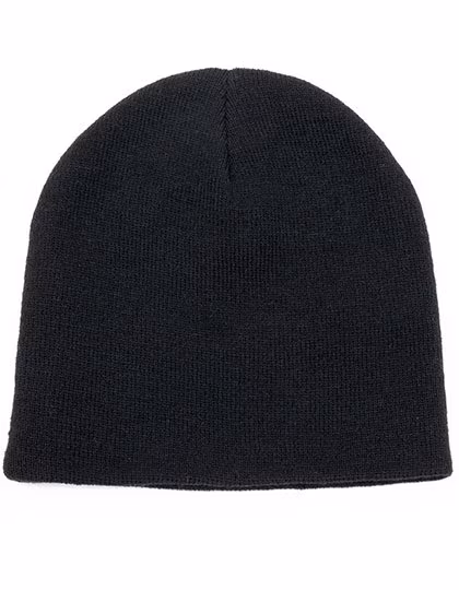 Brain Waves POLYLANA® Basic Beanie aus Recyclingmaterial, Black One Size, BW801951