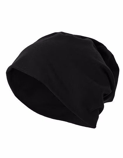 BuildYourBrand Bonnet jersey en matière stretch, Mid Grey One Size, BY002