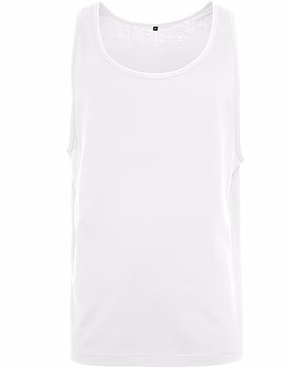BuildYourBrand Build Your Brand Jersey Big Tank White 4XL (BY003), BY003