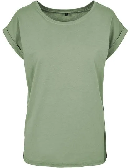 T-Shirt with Extended Shoulder Area for Women