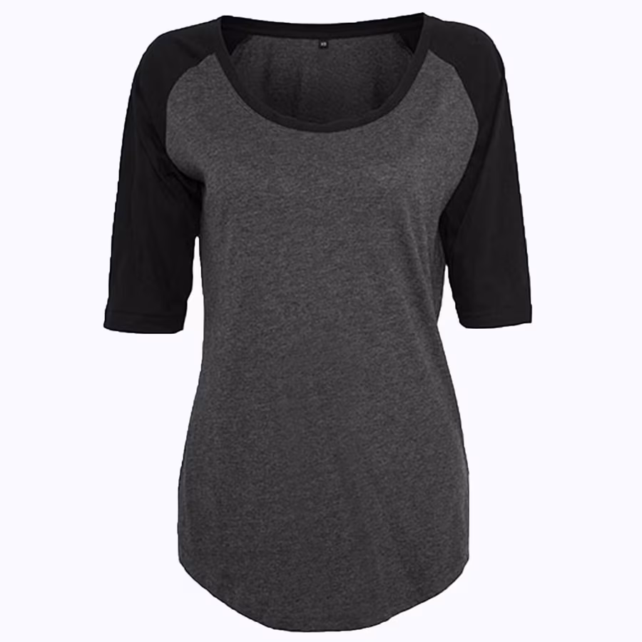 3/4 T-Shirt mit Raglan-Ärmeln für Damen