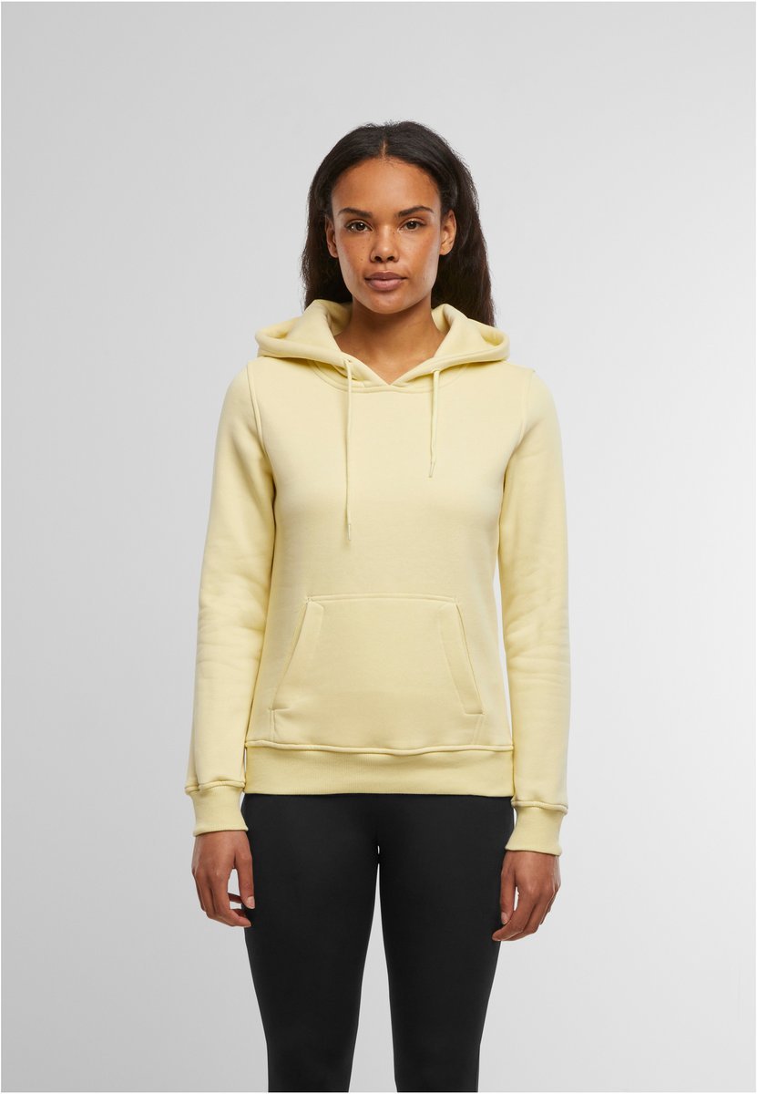 BuildYourBrand Heavy Hoody mit Kängurutasche für Damen, Black XS, BY026