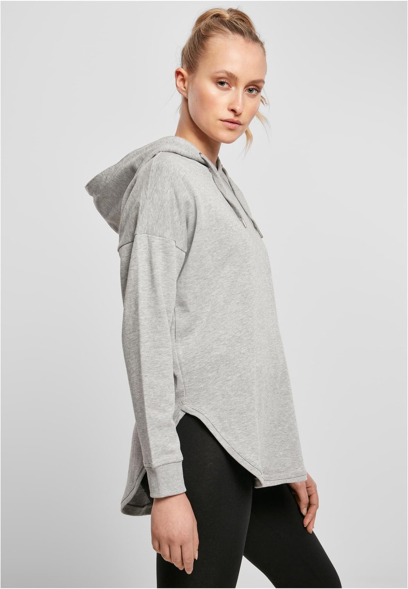 Oversized Hoodie mit abgerundetem Saum