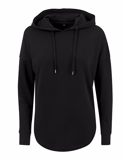 Oversized Hoodie mit abgerundetem Saum