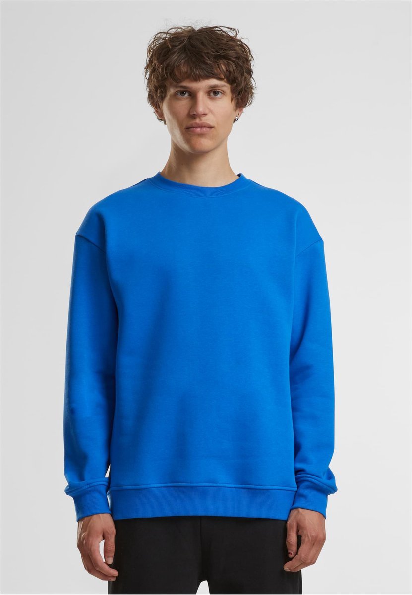BuildYourBrand Sweat Crewneck mit übergeschnittenen Schultern, U. Beige L, BY075