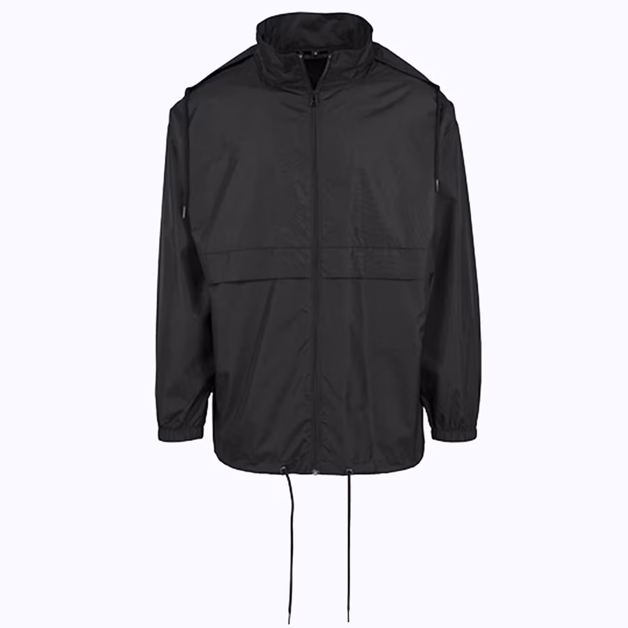 Oversize Windbreaker mit verstaubarer Kapuze