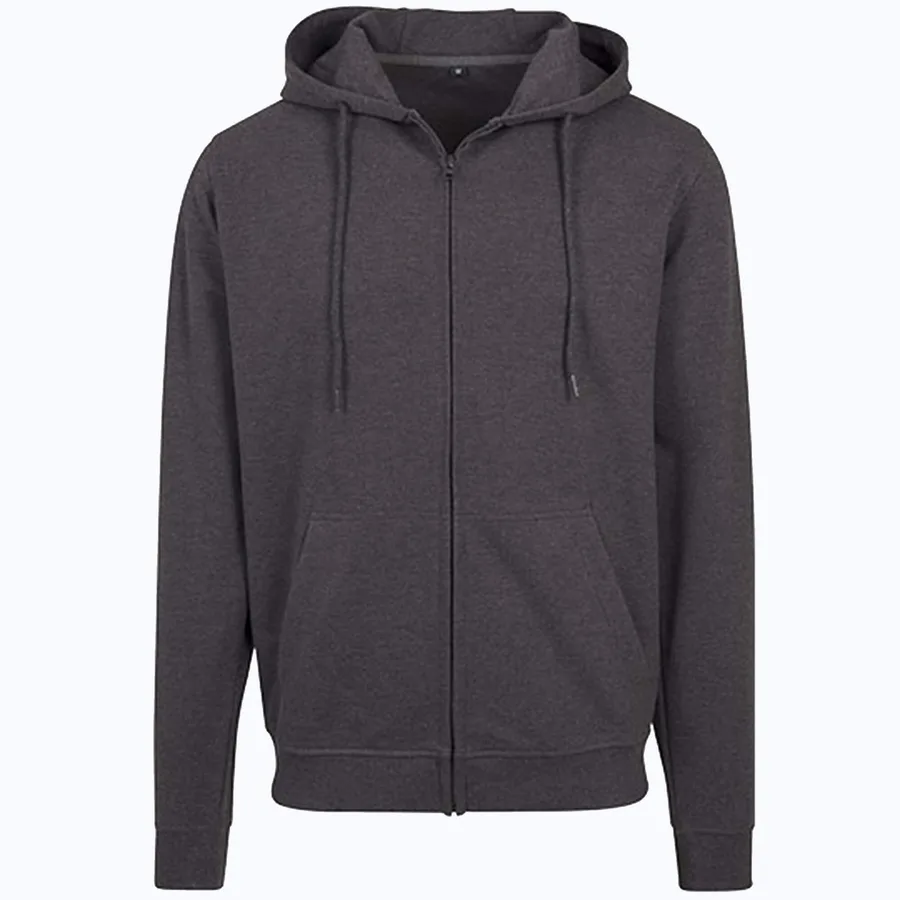 Terry Sweatshirt Jacket with Hood