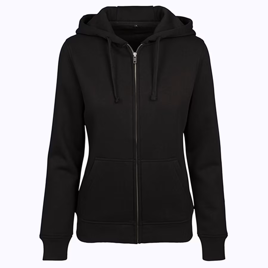 Fitted Sweatshirt Jacket with Front Pocket