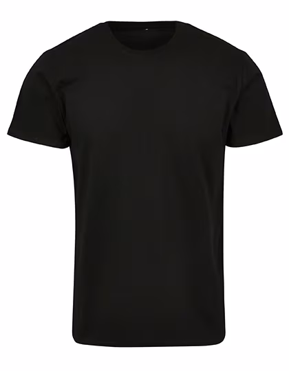 BuildYourBrand Basic T-Shirt with Crew Neck, Cotton