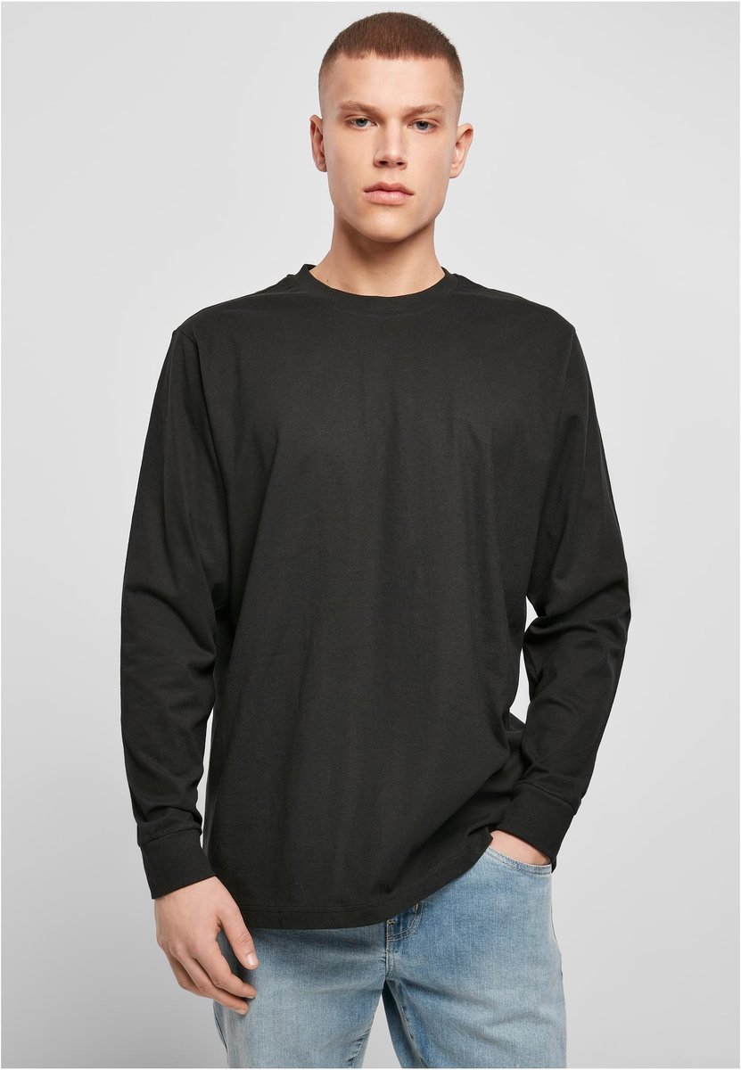 Langarmshirt mit Ripp-Bündchen Baumwolle