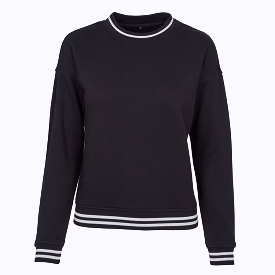 Sweatshirt mit Streifen und Crewneck