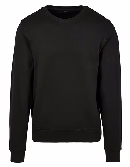 BuildYourBrand Premium Crewneck Sweatshirt 80% Baumwolle, White S, BY119