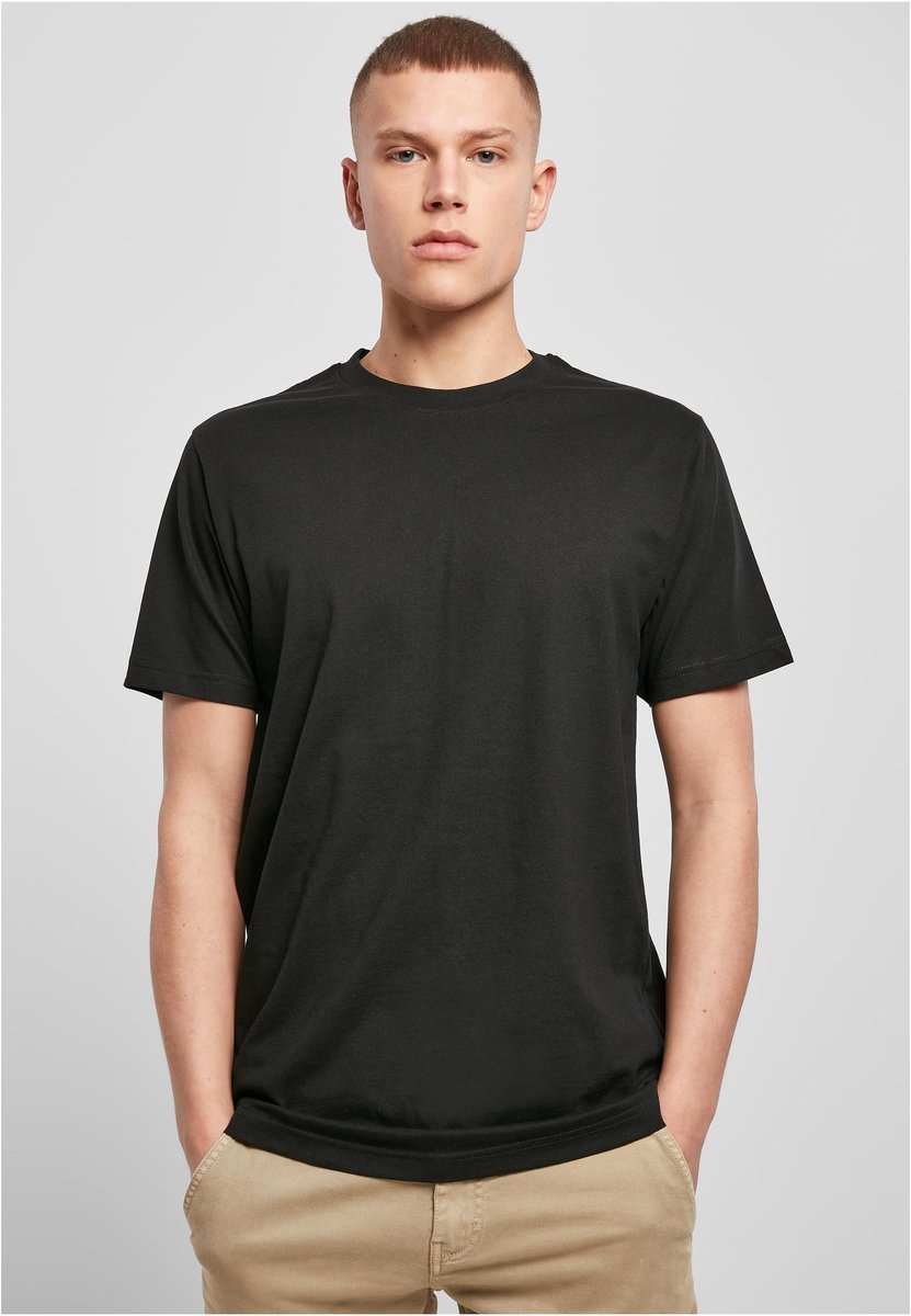 BuildYourBrand Bio-Baumwoll T-Shirt Rundhals 180 g/m², White M, BY136