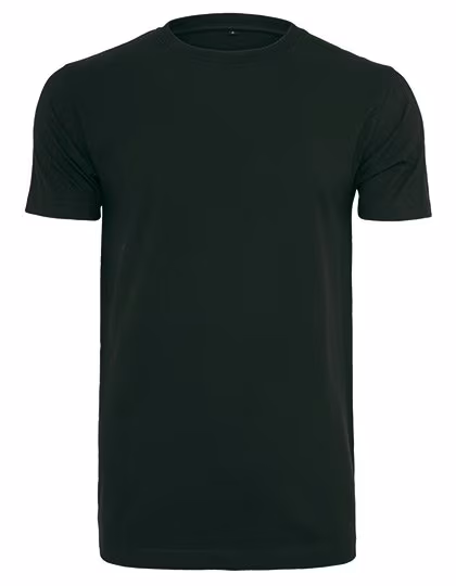 BuildYourBrand Bio-Baumwoll T-Shirt Rundhals 180 g/m², White M, BY136