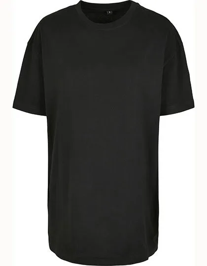 BuildYourBrand Oversized T-Shirt aus Baumwolle für Damen, Black L, BY149