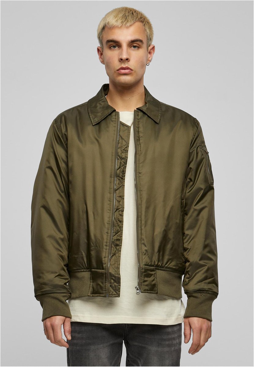 Bomberjacke mit Kragen