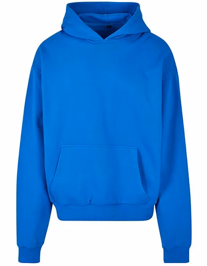 BuildYourBrand Build Your Brand Ultra Heavy Cotton Box Hoody Cobalt Blue S (BY162), BY162