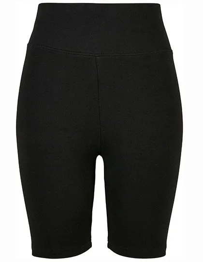 BuildYourBrand High Waist Fahrrad Shorts Schwarz, Black 4XL, BY184