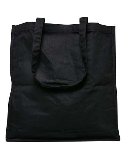 BuildYourBrand Oversized Canvas Tasche 100% Baumwolle, Black 45 x 45 cm, BY202