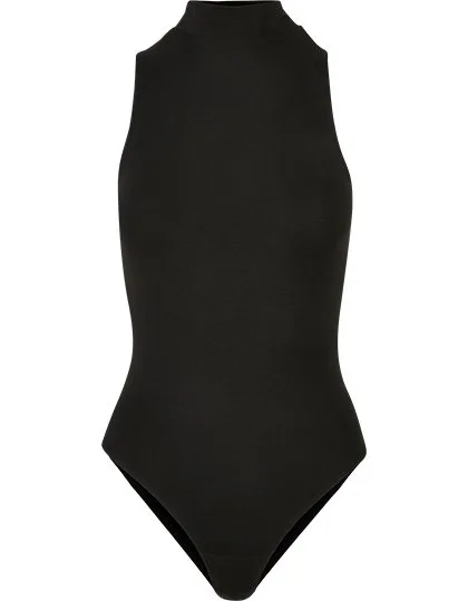 BuildYourBrand Ärmelloser Rollkragen Body Slim Fit, Black XS, BY235