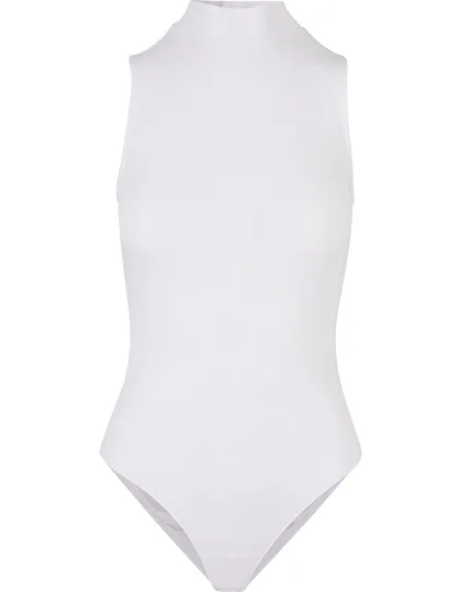 BuildYourBrand Ärmelloser Rollkragen Body Slim Fit, White XL, BY235