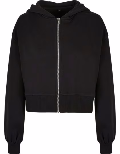 BuildYourBrand Veste zippée oversize avec capuche, White Sand XL, BY237