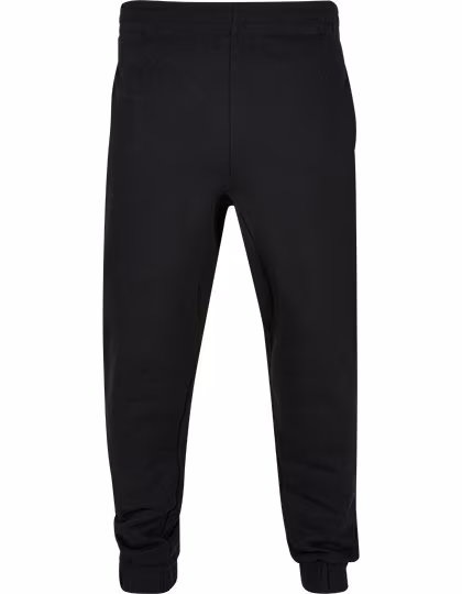 BuildYourBrand Ultra Heavy Sweatpants with Pockets for Men, Black L, BY245