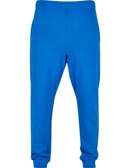 BuildYourBrand Ultra Heavy Sweatpants mit Taschen für Herren, Cobalt Blue S, BY245