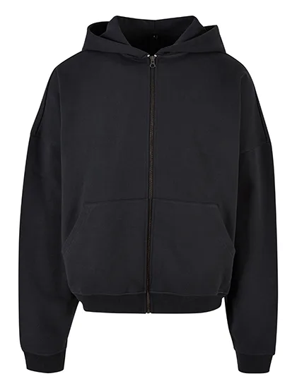 BuildYourBrand 90er Jahre Zip Hoody, Black 3XL, BY254