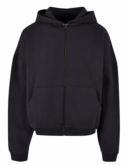BuildYourBrand 90er Jahre Zip Hoody, Black 3XL, BY254