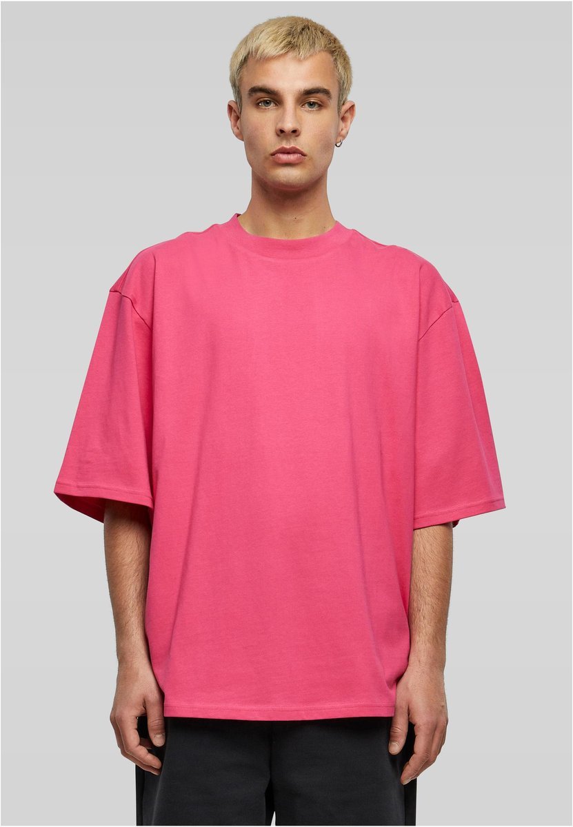 BuildYourBrand Oversized T-Shirt mit großen Ärmeln, Baltic Blue XS, BY256