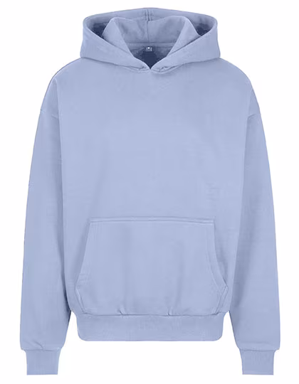 BuildYourBrand Sweat à capuche oversize Ultra Heavy en polaire, Viola Blue M, BY268