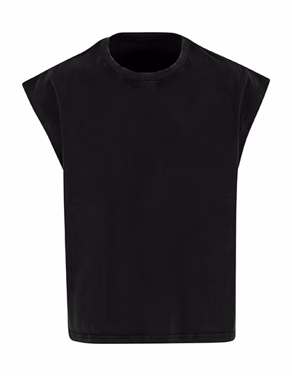 Vintage Cropped Heavy Sleeveless Tee