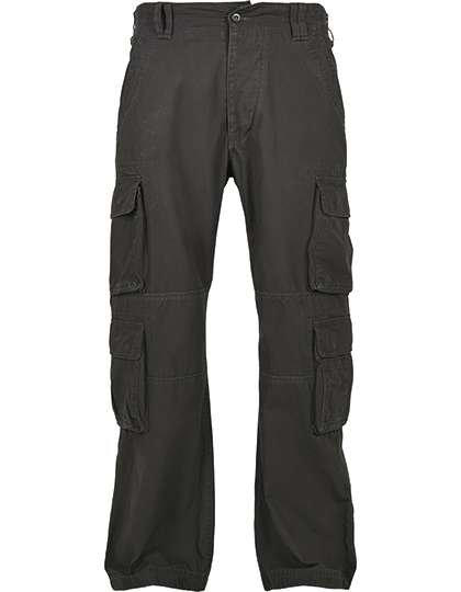 Build Your Brandit Pure Vintage Cargohosen mit Taschen, Anthracite S, BYB1003
